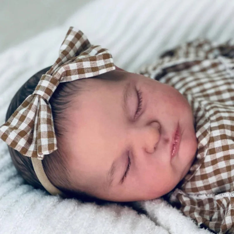 19-Inch Reborn Baby Doll with Realistic Skin and Veins