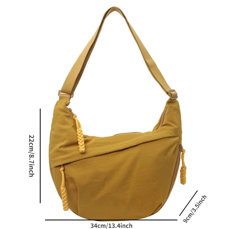 Bolsos bandolera unisex de verano | Bandolera versátil para campus