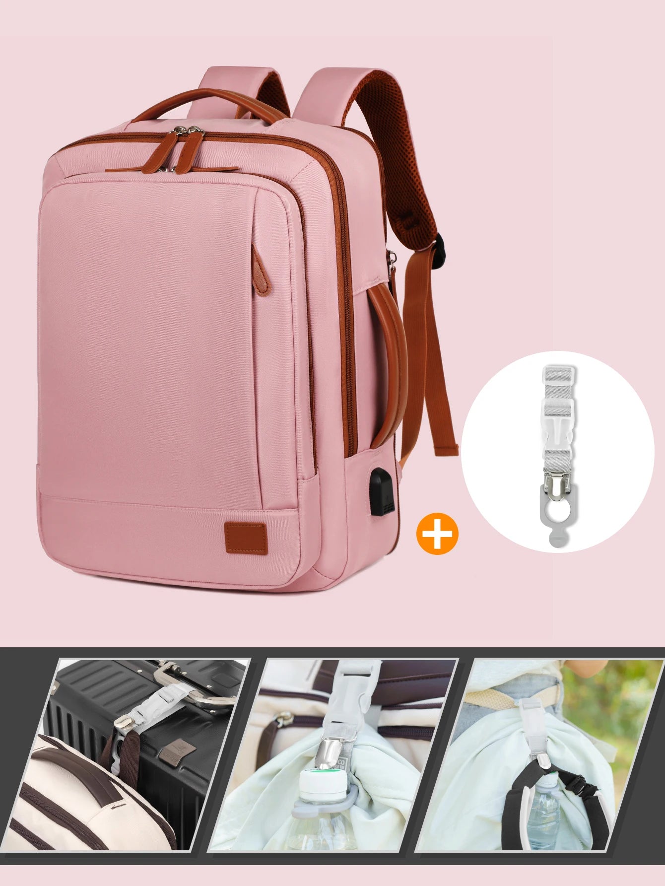 Unisex Lightweight Backpack | Travel & School Bag for Easy Carrying