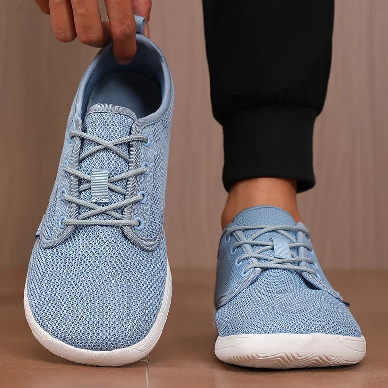 Breathable Wide Toe Men Shoes | Comfortable Casual Walking Footwear