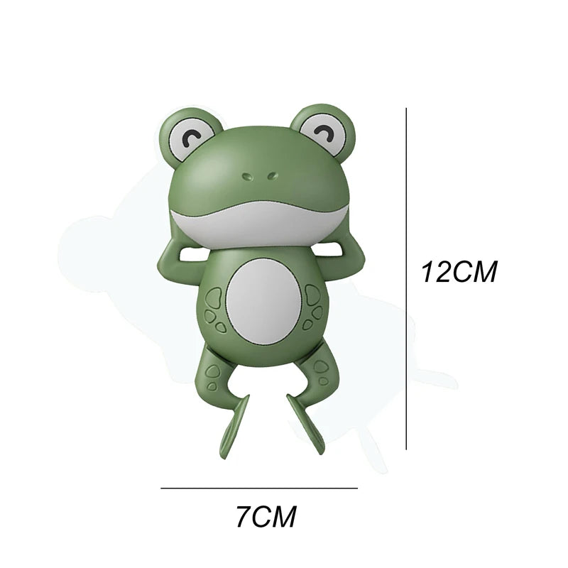 Cute Baby Bath Toys | Fun Frogs Clockwork Swimming Toy