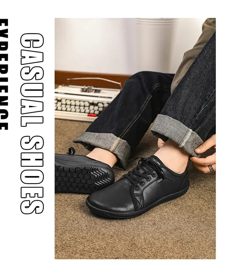 Lightweight Black Barefoot Walking Shoes for Men and Women