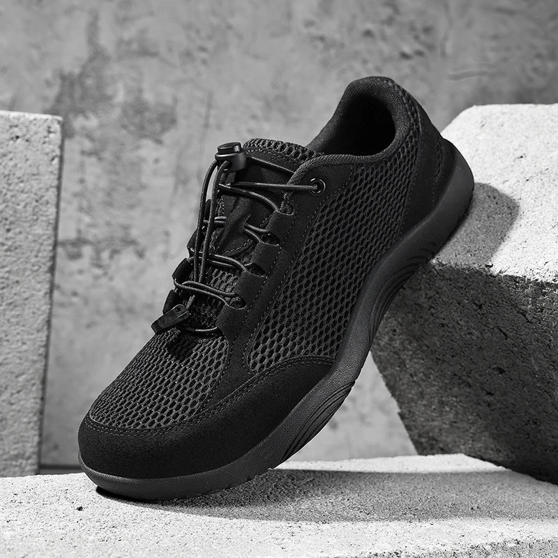 Wide Fit Casual Sports Shoes | Breathable Non-Slip Comfort