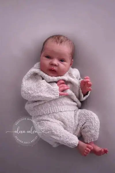 48cm Blank Reborn Doll DIY Kit | Unpainted Doll Parts for Crafting