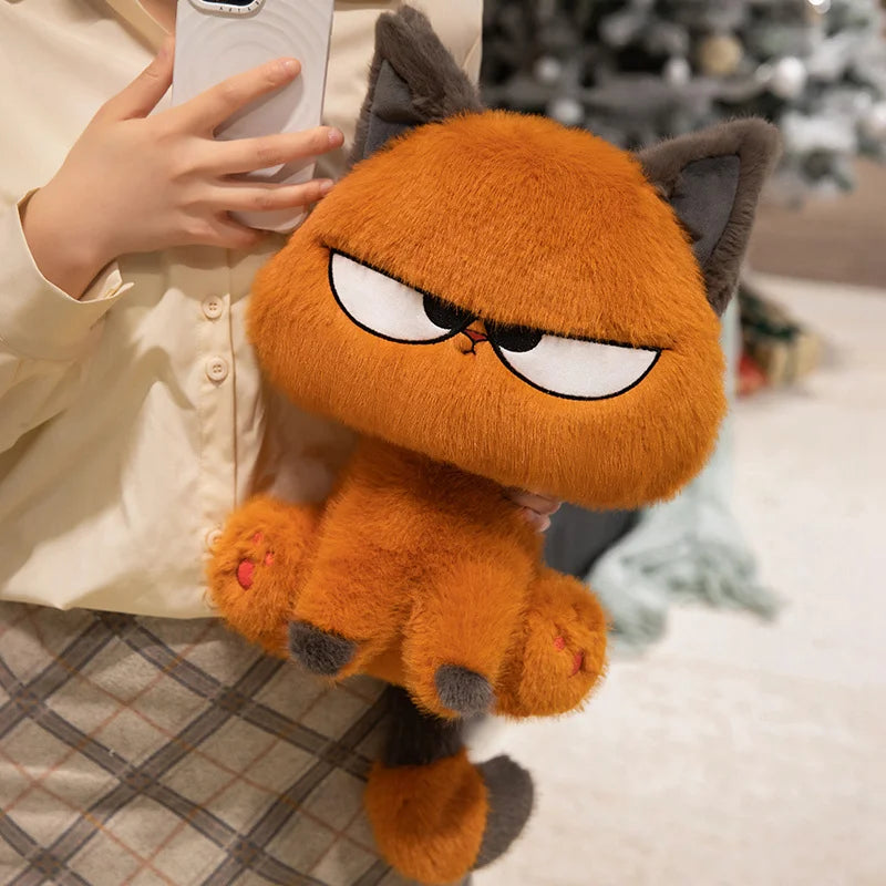 25CM Cute Orange Cat Plushie | Soft Stuffed Animal Toy