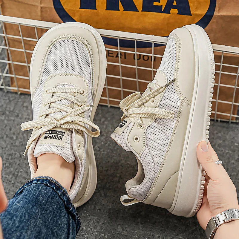 Men's Casual Wide Toe Shoes | Breathable and Comfortable Sneakers