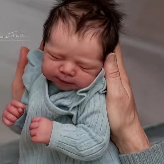 19-Inch Cute Hand-Painted Reborn Doll | Soft Realistic Skin