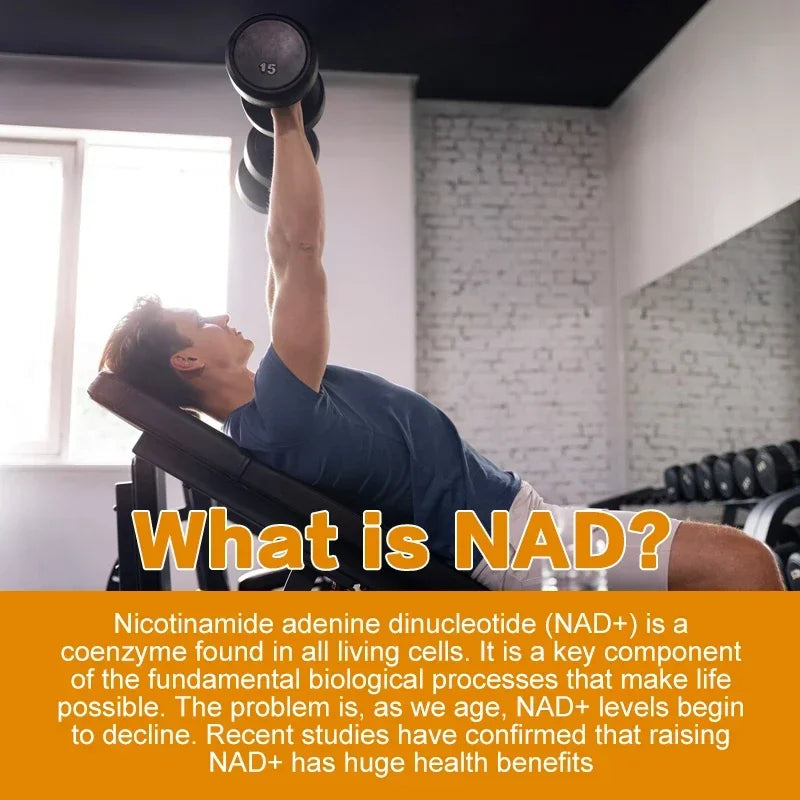 Natural NAD Capsules | Boost Energy, Health & Immunity