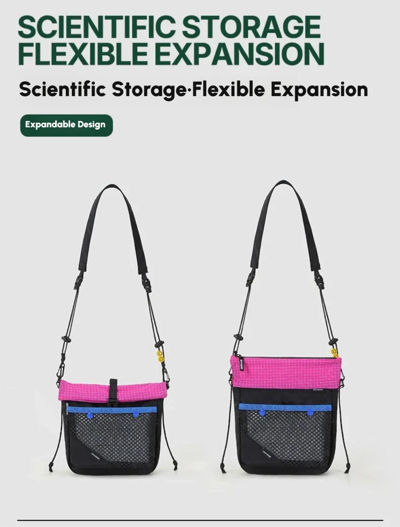 Ultralight Waterproof Crossbody Bag | Perfect for Hiking & Camping