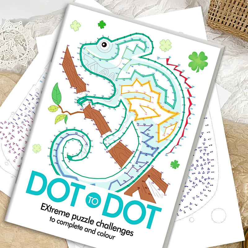 Extreme Dot To Dot Coloring Book | Fun Puzzle Activity for All Ages