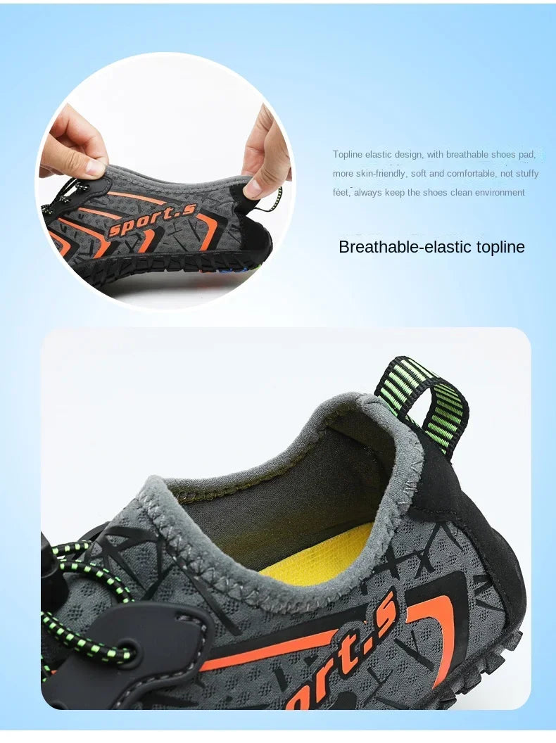Unisex Quick-Drying Aqua Water Shoes | Breathable Beach Footwear