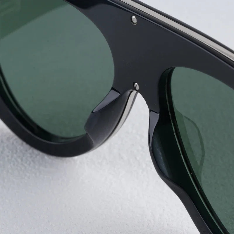 Trendy Retro Oval Sunglasses | Stylish Luxury Eyewear for Outdoors