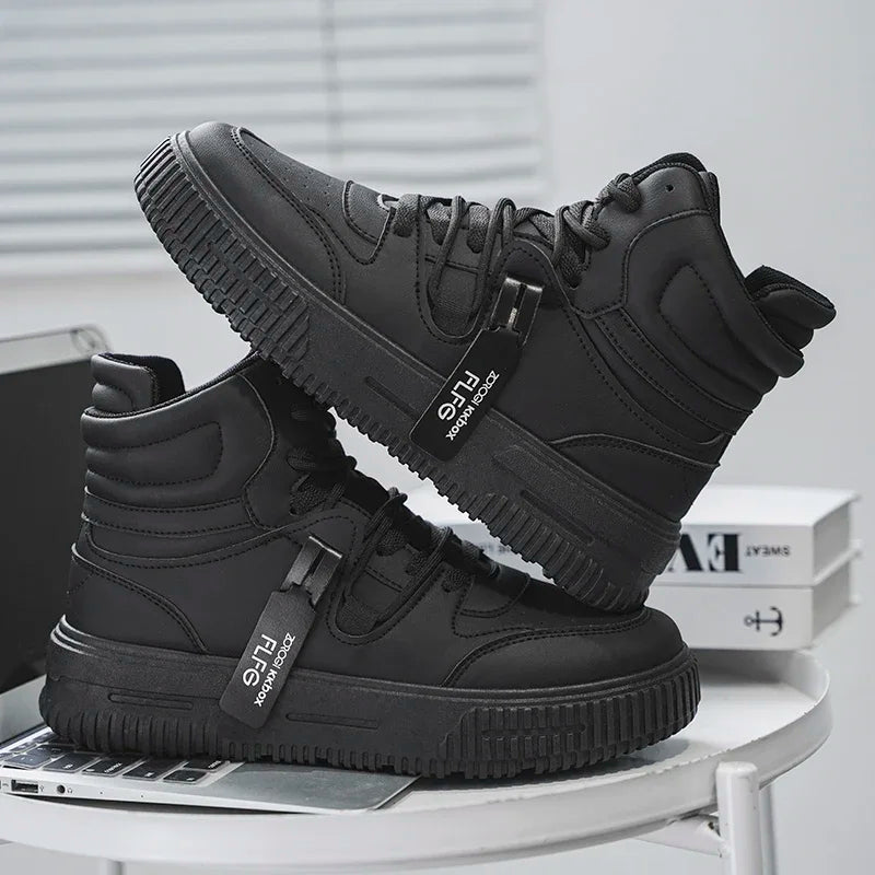Men's Casual High-Top Sneakers | Stylish & Versatile Footwear