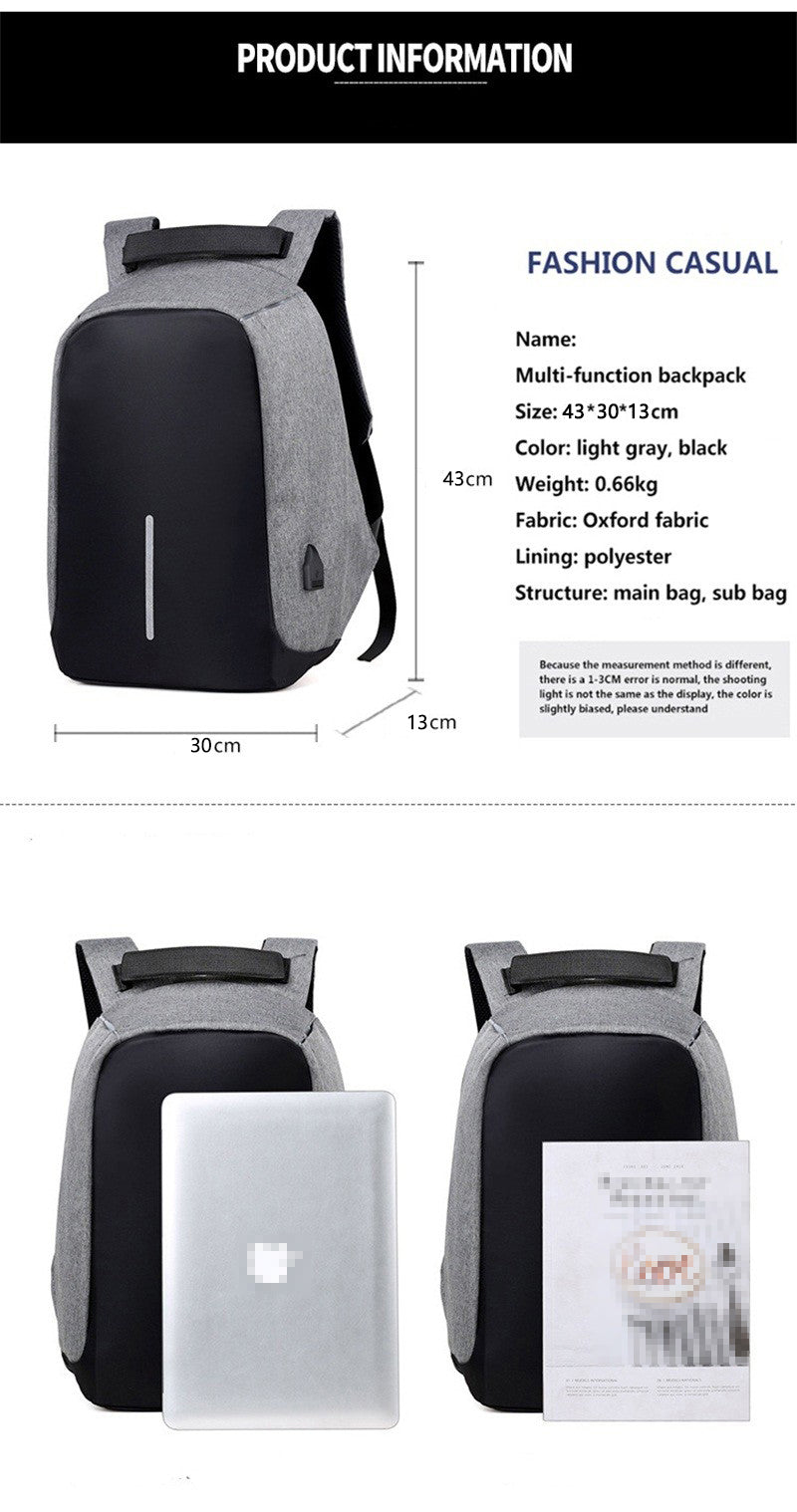 Anti-Theft Laptop Backpack | Versatile Travel Rucksack for Students