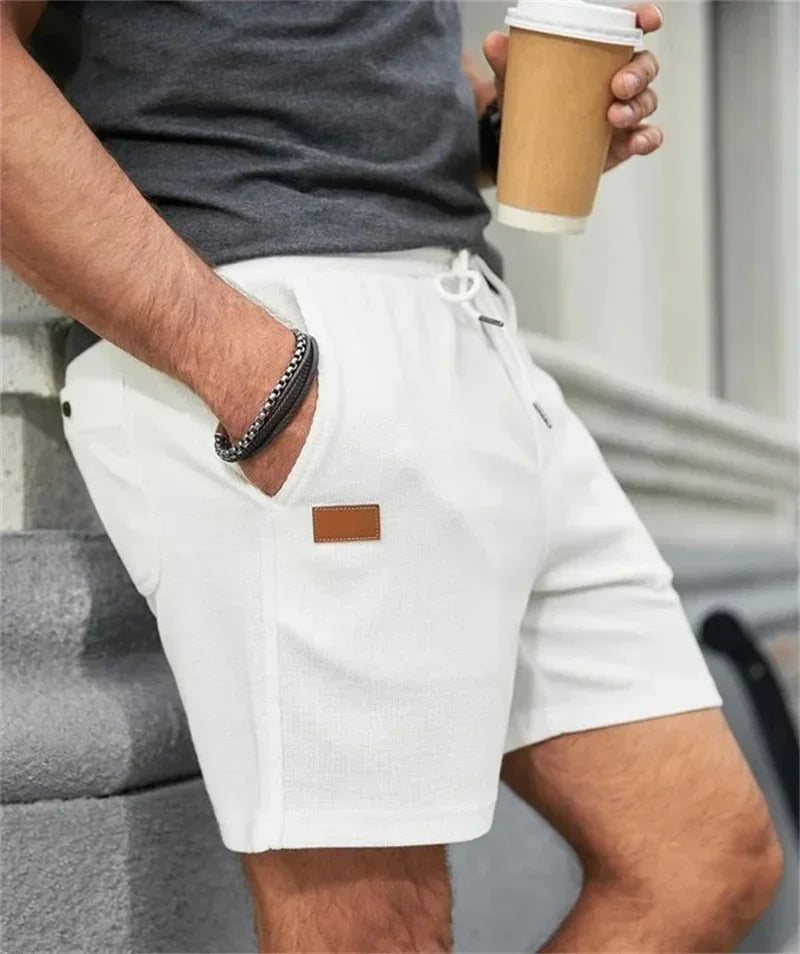 Men's Breathable Solid Color Sport Shorts | Perfect for Summer
