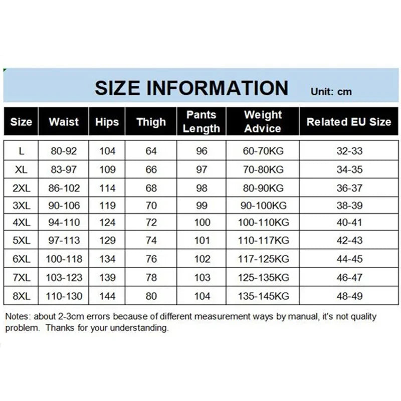 Plus Size Cotton Joggers for Men | Comfortable Ankle-Length Pants