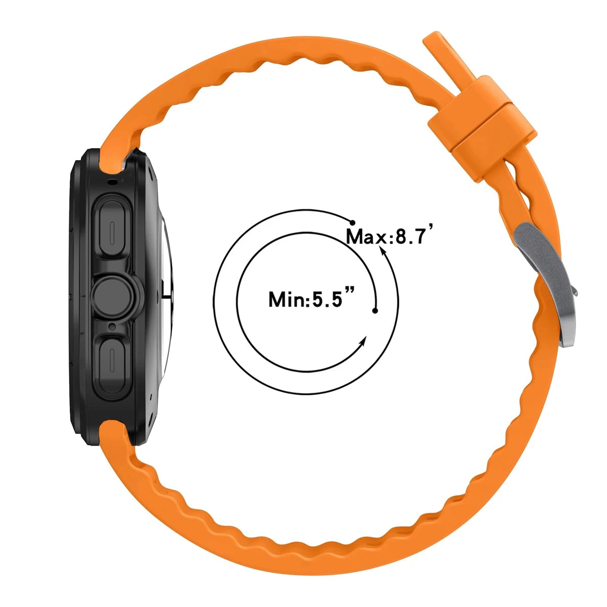 Silicone Nylon Watchband for Galaxy Watch Ultra | Stylish & Durable