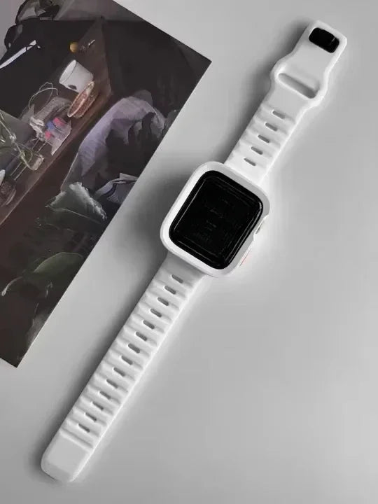 Silicone Case and Strap for Apple Watch | Stylish & Durable