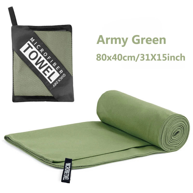 Quick-Drying Microfiber Camping Towel | Super Absorbent Travel Towel