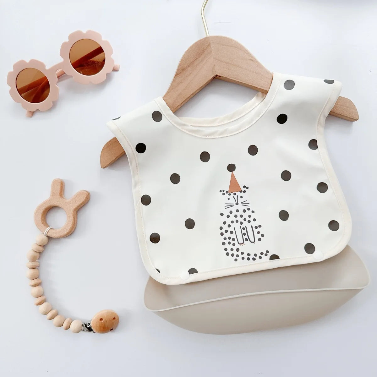 Children's Silicone Feeding Bib | Waterproof & Easy Clean Bibs