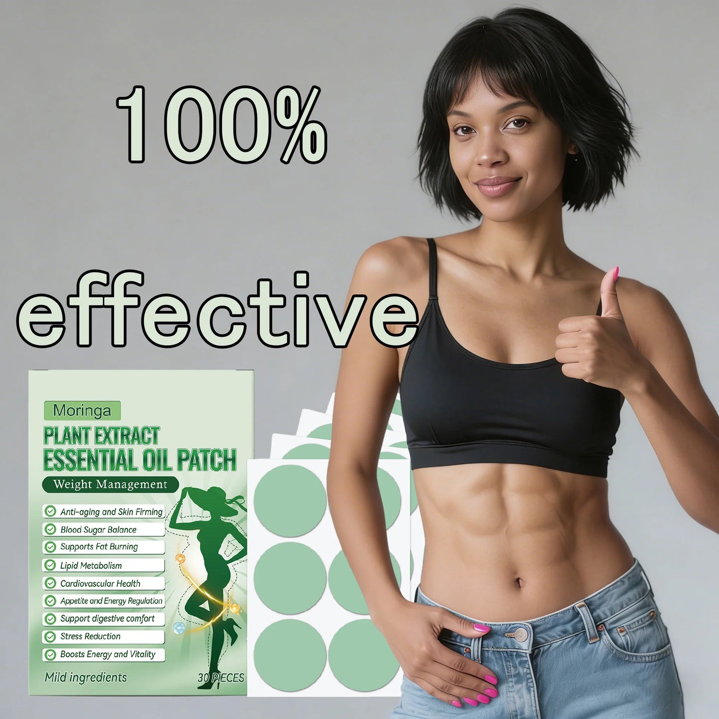 10-in-1 Natural Care Patch for Daily Body Contour | Unisex