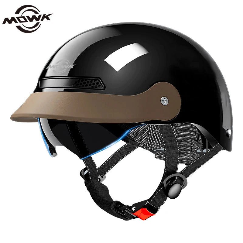 Summer Breathable Open Face Motorcycle Helmet for Adults