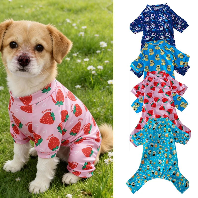 Warm Winter Pajamas Jumpsuit for Dogs | Cozy Four Legs Onesie