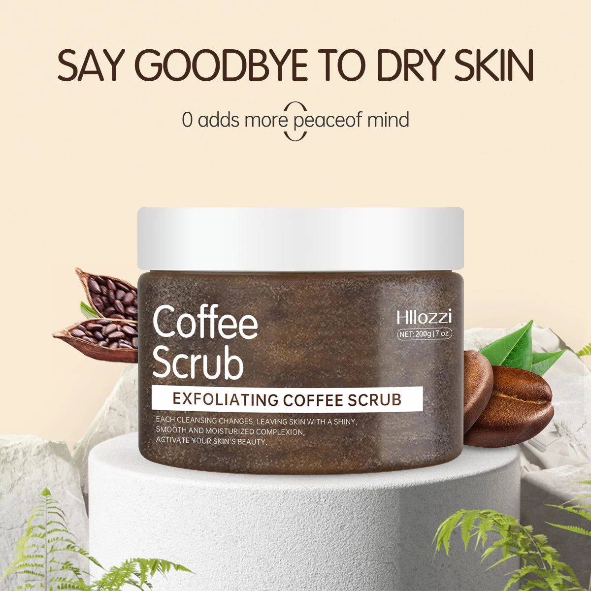200g Himalayan Salt Body Scrub | Exfoliating & Hydrating Formula
