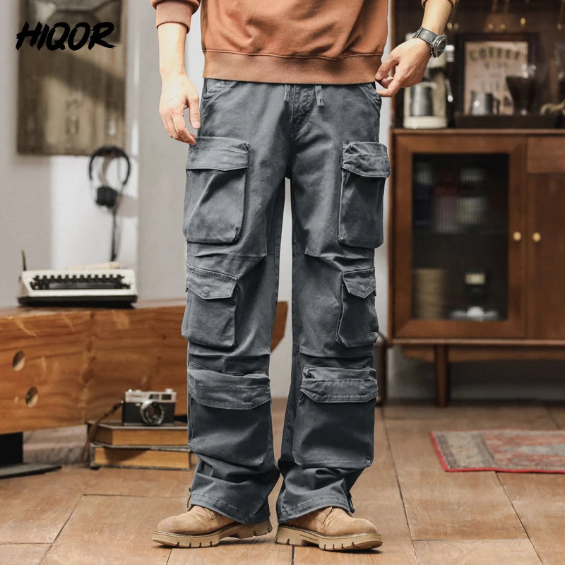 Versatile Men's Cargo Jogger Pants for Outdoor Adventures