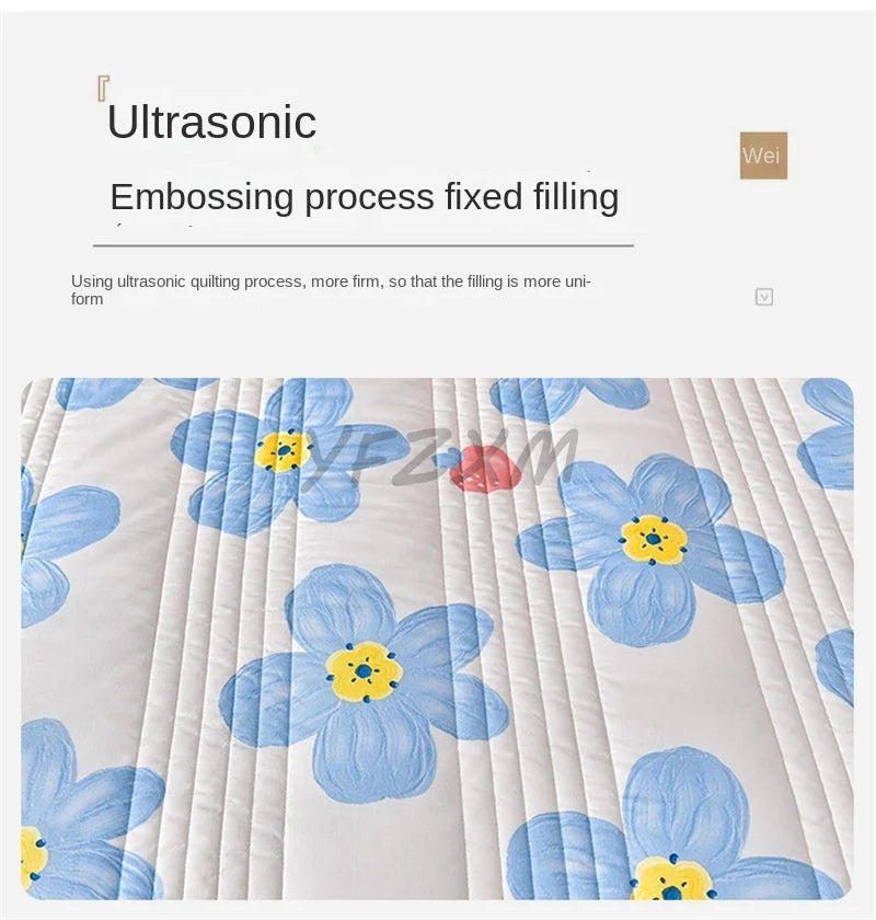 Lightweight Breathable Summer Quilt | Soft Comfortable Blanket