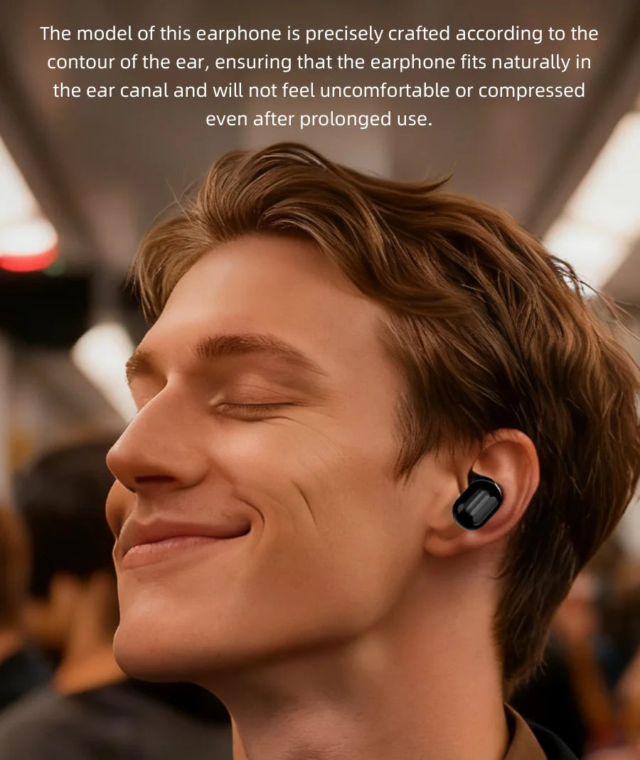 Wireless Bluetooth Headphones with ANC & Charging Case