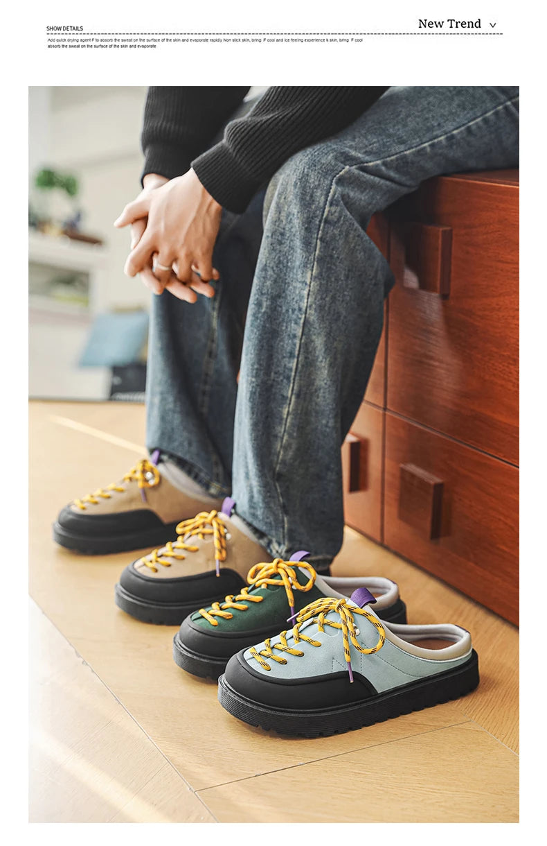 Men's Summer Outdoor Slip-On Shoes | Lightweight Comfort Casual Footwear