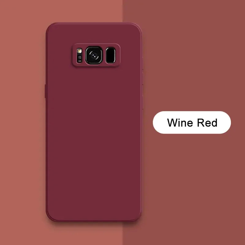 Soft Shockproof Silicone Phone Case for Galaxy Devices | Stylish Protection