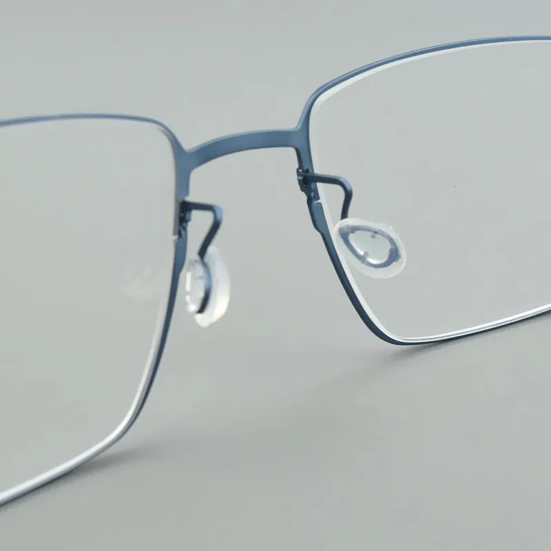 Ultra Light Titanium Eyeglasses | Retro Square Frames for All 2026