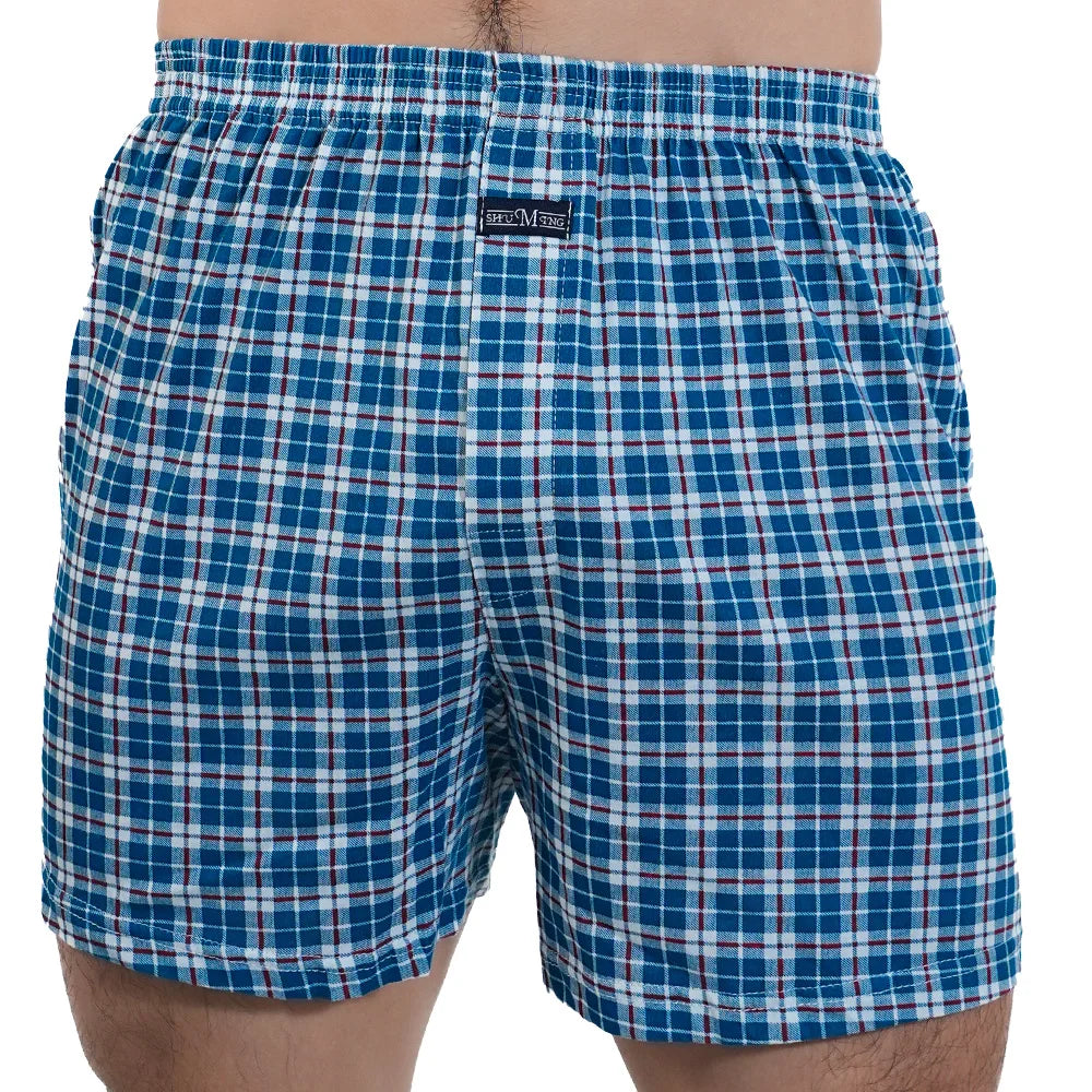 Men's Plaid Pajama Bottoms | Comfort Fit Cotton Sleepwear