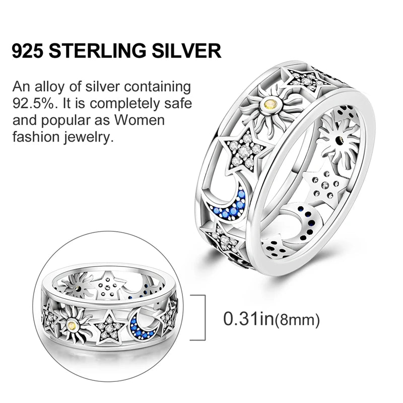 Elegant 925 Sterling Silver Infinite Love Ring | Luxury Wedding Jewelry
