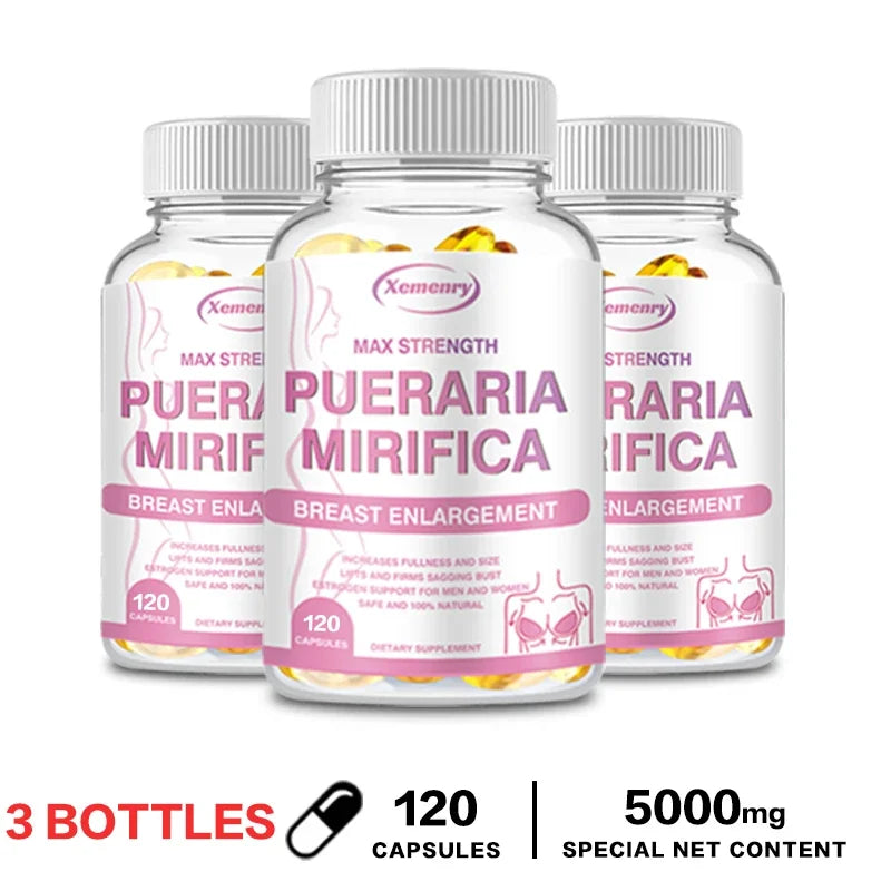 Pueraria Mirifica Breast Supplement | Enhance Size and Firmness