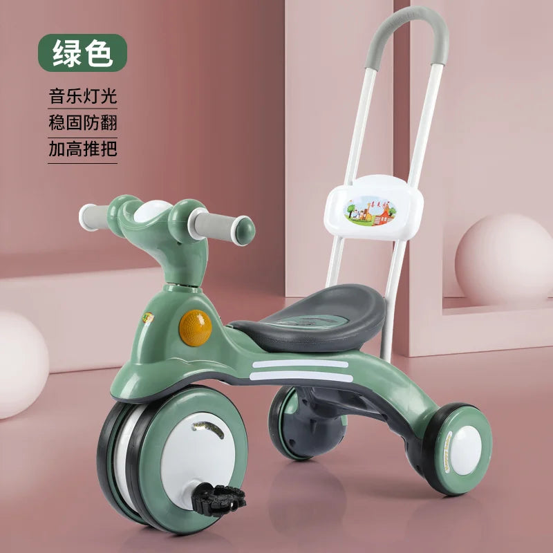 Safe & Fun Outdoor Kids Tricycle with Music | Perfect Pedal Bike