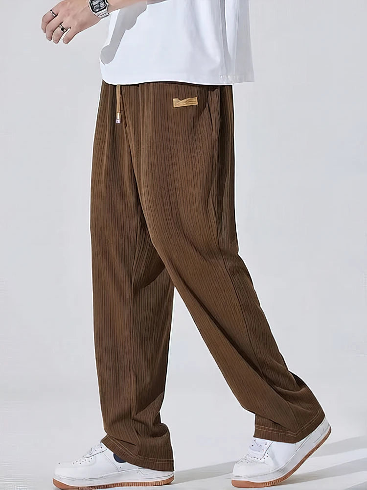 Lightweight Straight Casual Pants for Men | Perfect for Spring & Summer