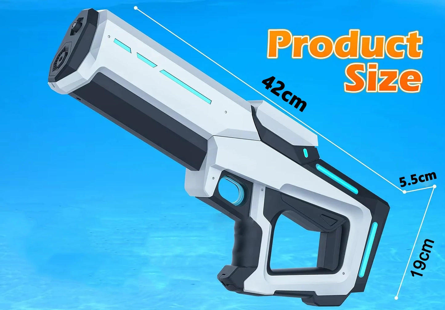 Electric Automatic Water Storage Spray Gun | Summer Fun
