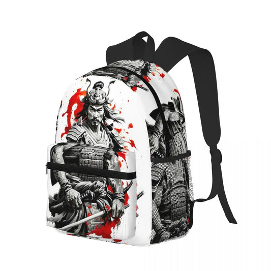 Mochila samurái unisex | Elegante bolso escolar y de viaje