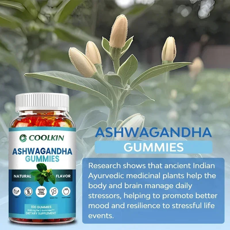 Ashwagandha Gummies for Stress Relief and Better Sleep Health