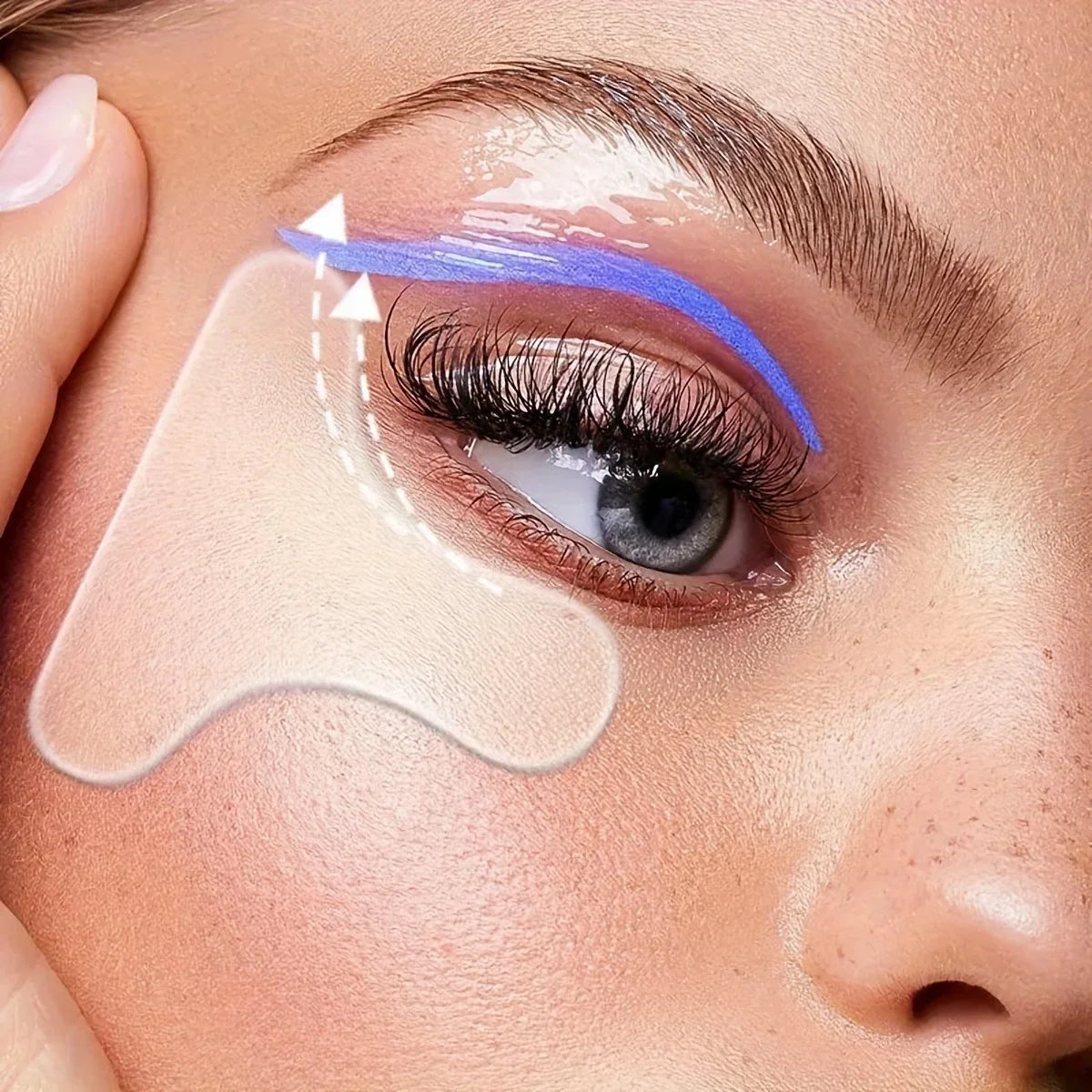 Silicone T-Shaped Eye Patch | Portable Facial Skincare Tool