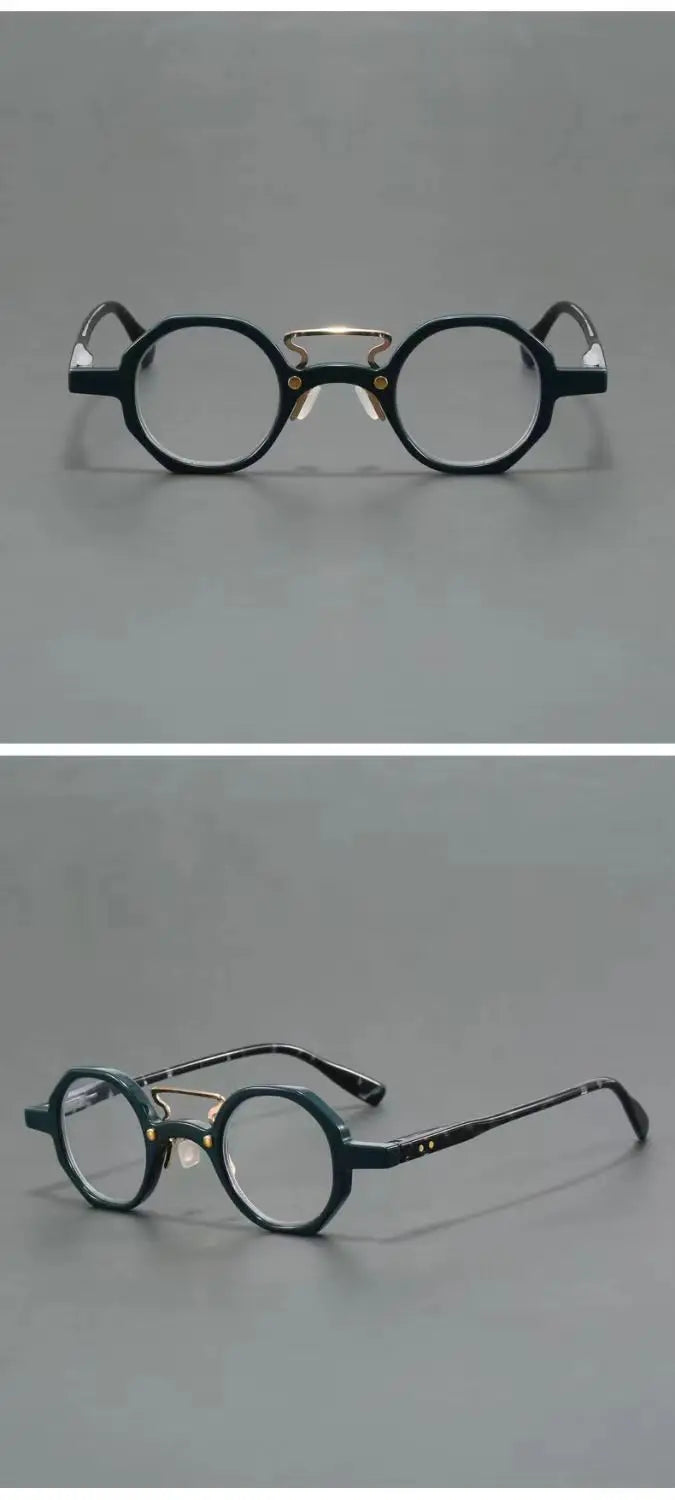 Vintage Round Frame Anti-Blue Light Reading Glasses for All