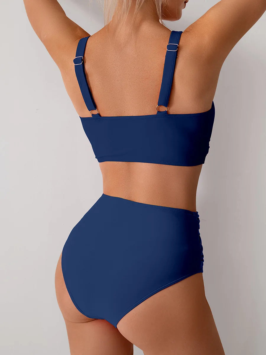 Stylish High Waist Bikini Set for Women | Perfect Beach Swimwear