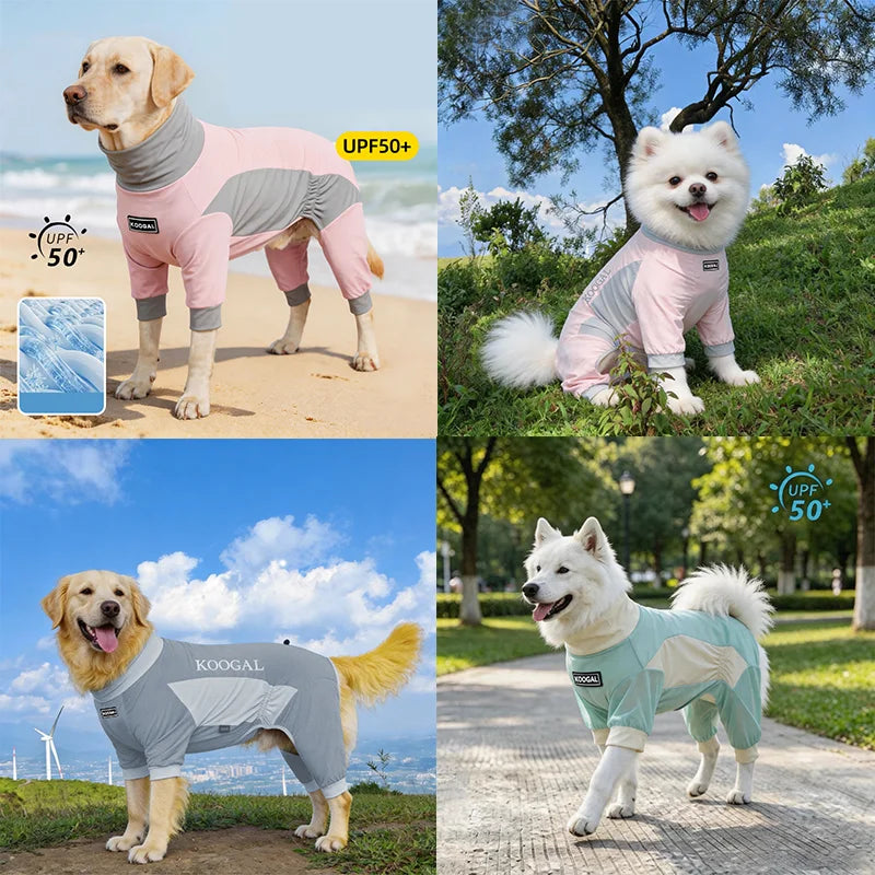 Summer Dog Cooling Clothes | Quick-Dry Pet Sun Protection Outfit