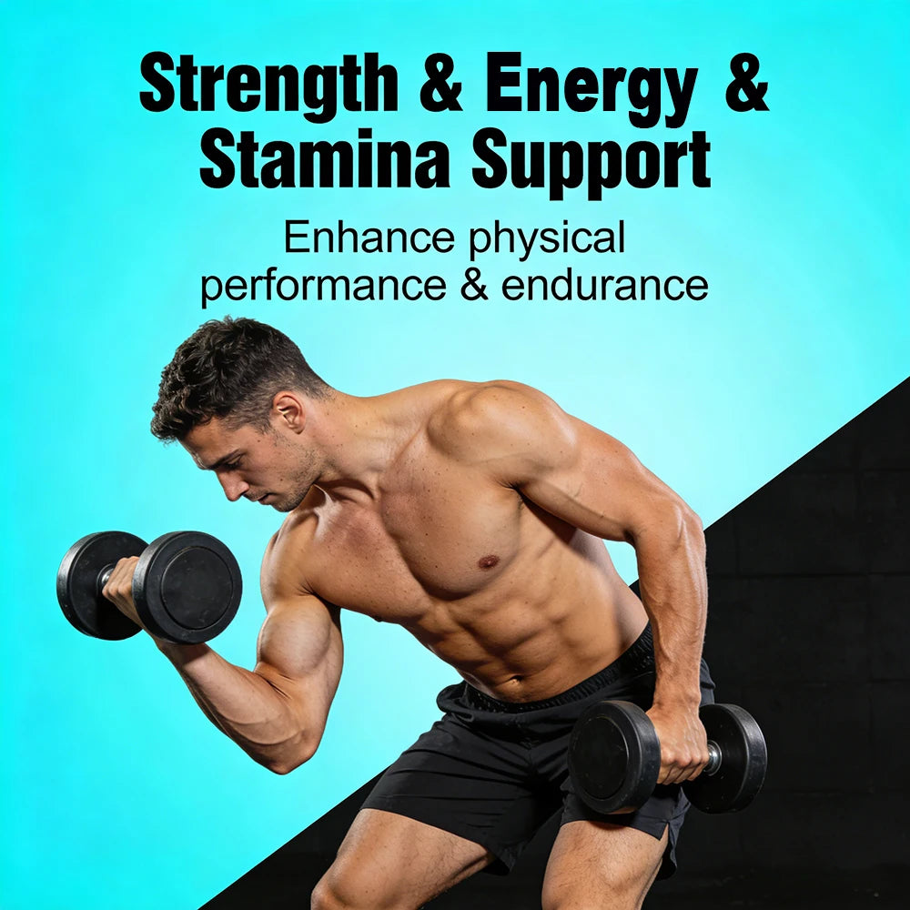 Premium MACA Supplements with Shilajit & Ashwagandha for Vitality