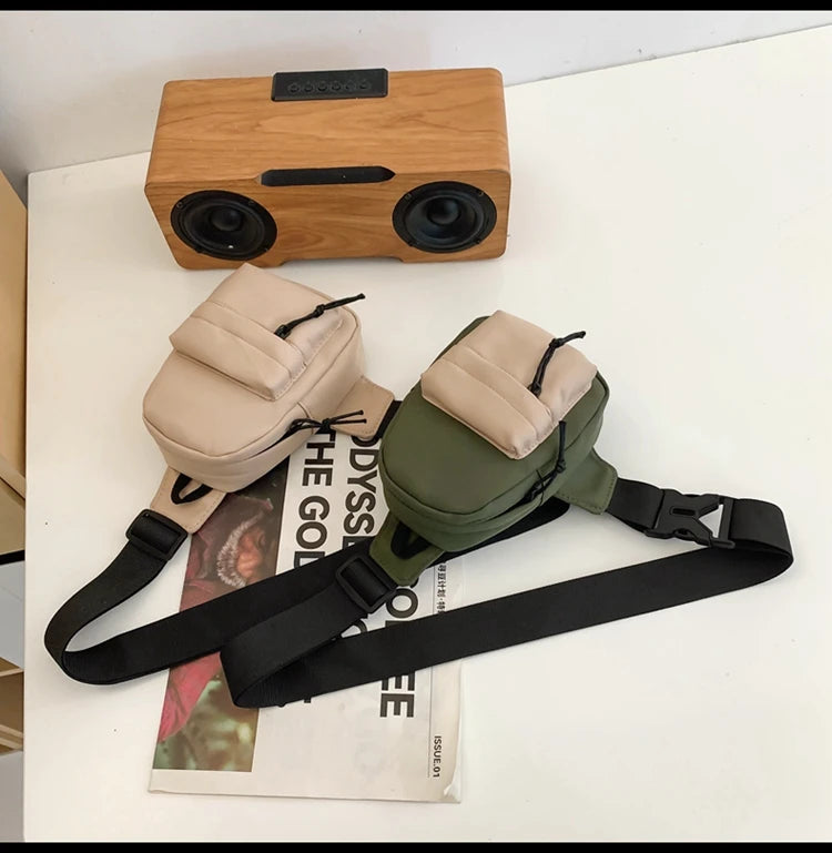 Trendy Mini Chest Bag for Men | Lightweight Casual Crossbody Sling