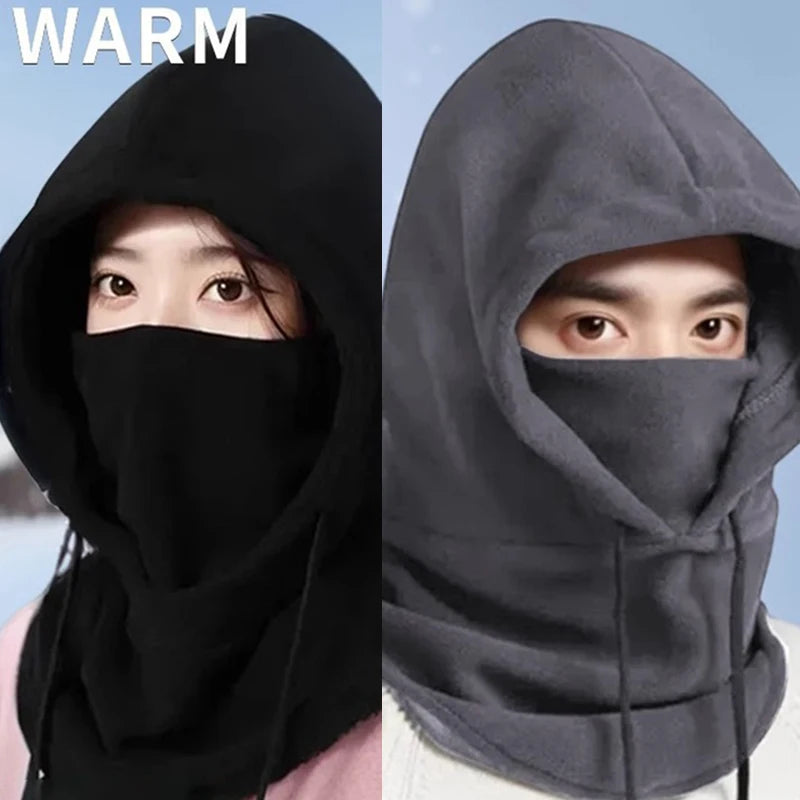 Unisex 4-in-1 Fleece Balaclava Winter Hat | All-Weather Protection