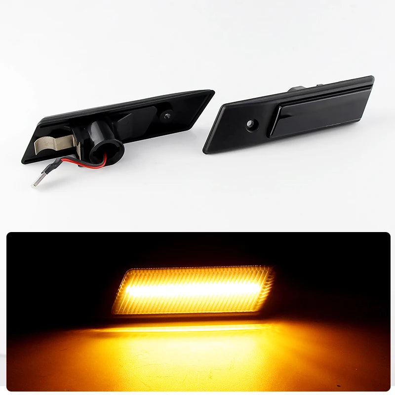 Dynamic LED Turn Signal Side Marker Lights for E36 Series